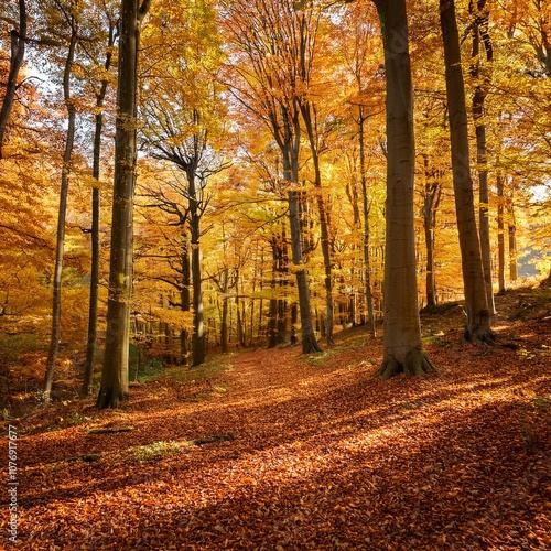 autumn in the forest