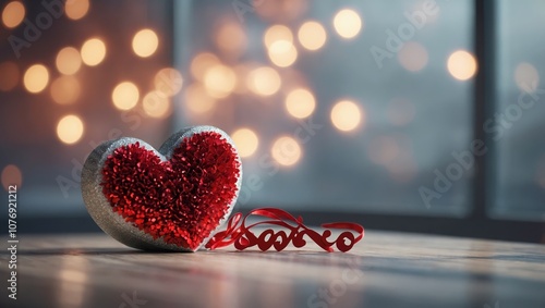 Love - Heart background for Valentine's day