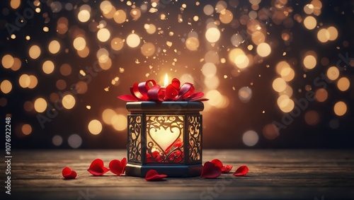 Love - modern interior for Valentine's day