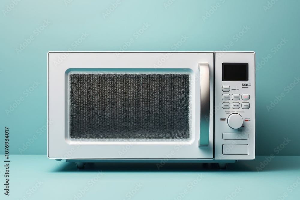 Fototapeta premium Microwave oven technology equipment.