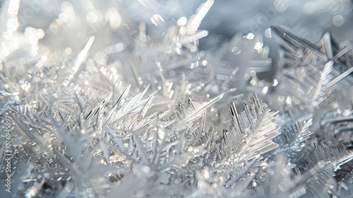 Delicate, intricate snowfla...