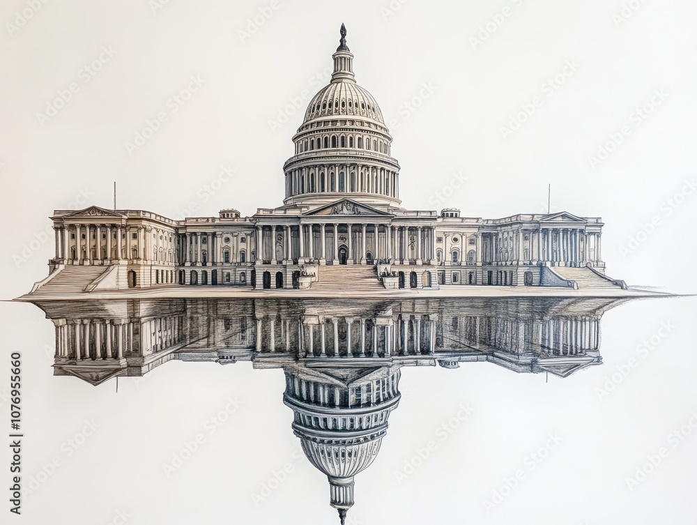 Fototapeta premium The Capitol Building in Washington D.C.