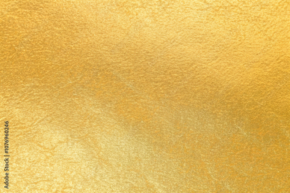 Fototapeta premium Gold foil texture background with bokeh effect and soft shimmer, AI Generation