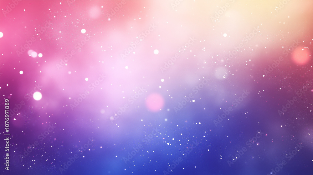 Soft pastel gradient background with light bokeh sparkles Soft pastel gradient background with light bokeh sparkles