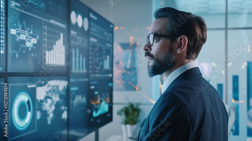 Wallpaper Mural person working on a digital tablet Torontodigital.ca