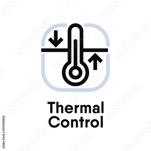 Thermal Control vector information sign