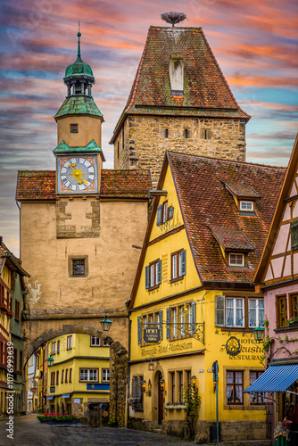 Markusturm in Rothenburg ob der Tauber photo