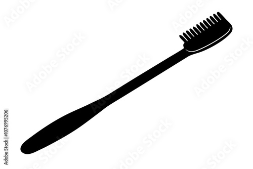 Toothbrush vector icon, Toothbrush vector symbol.