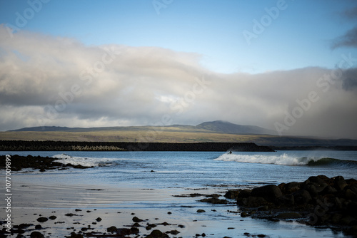 Surfer bei Þorlákshöfn