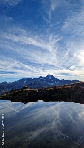 lake in mountains