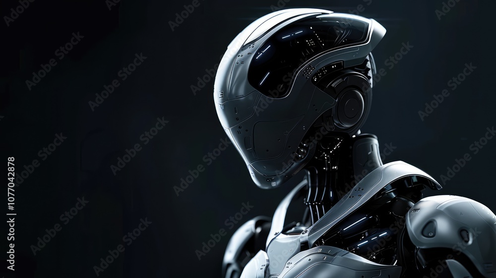 Fototapeta premium Futuristic robot