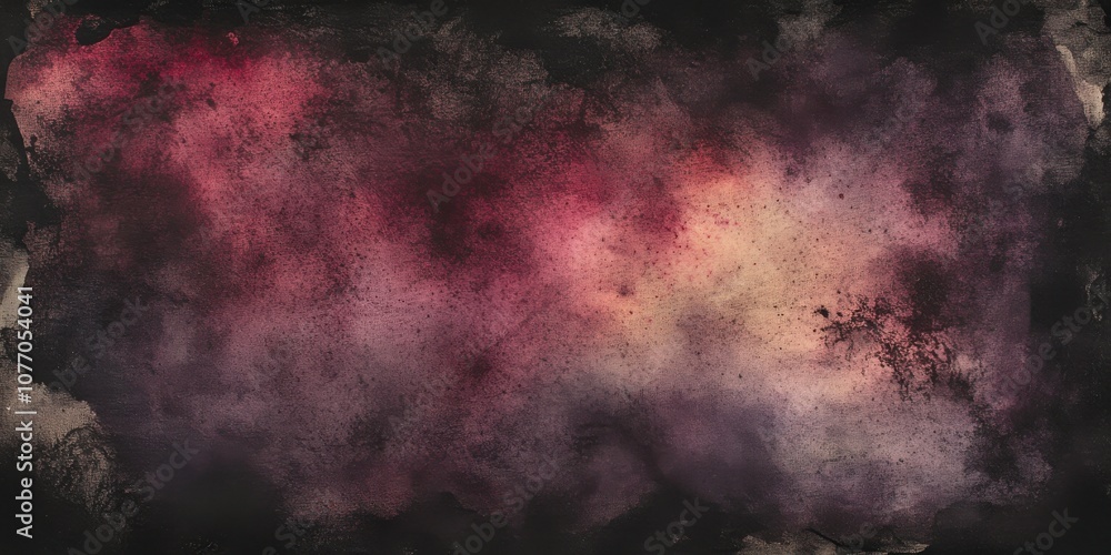 Fototapeta premium A breathtaking display of colors unfolds as pinks and purples blend into a dark horizon, creating a tranquil atmosphere that captures the essence of evening light.