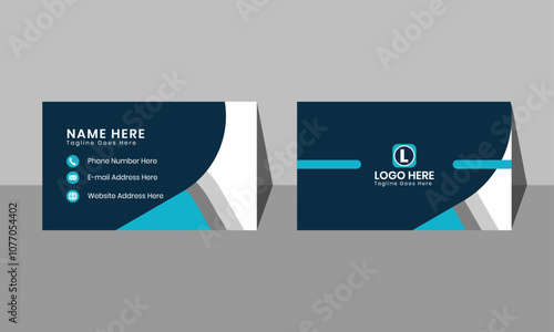 We were visiting the card design template: landscape orientation, simple color and shape, and amazing look.