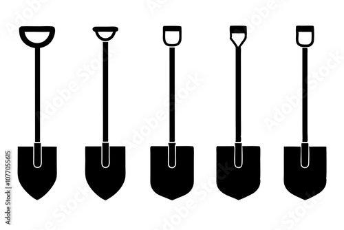 Shovel icon | isolated vector illustration on white background