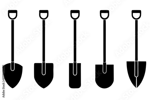 Shovel icon | isolated vector illustration on white background