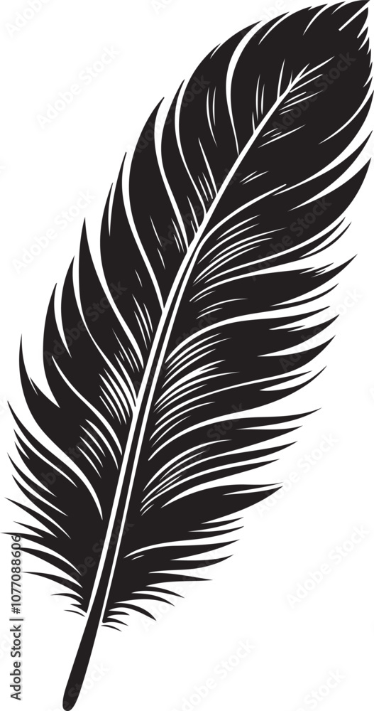 Obraz premium Feather Vector