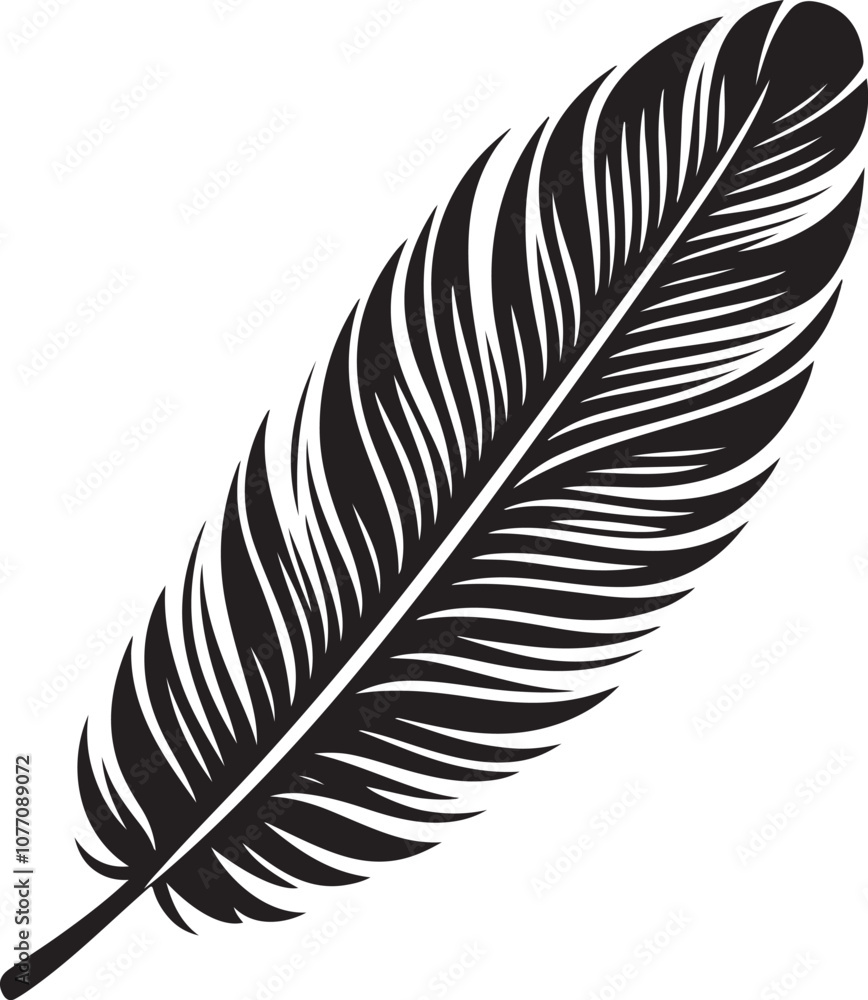 Obraz premium Feather Vector