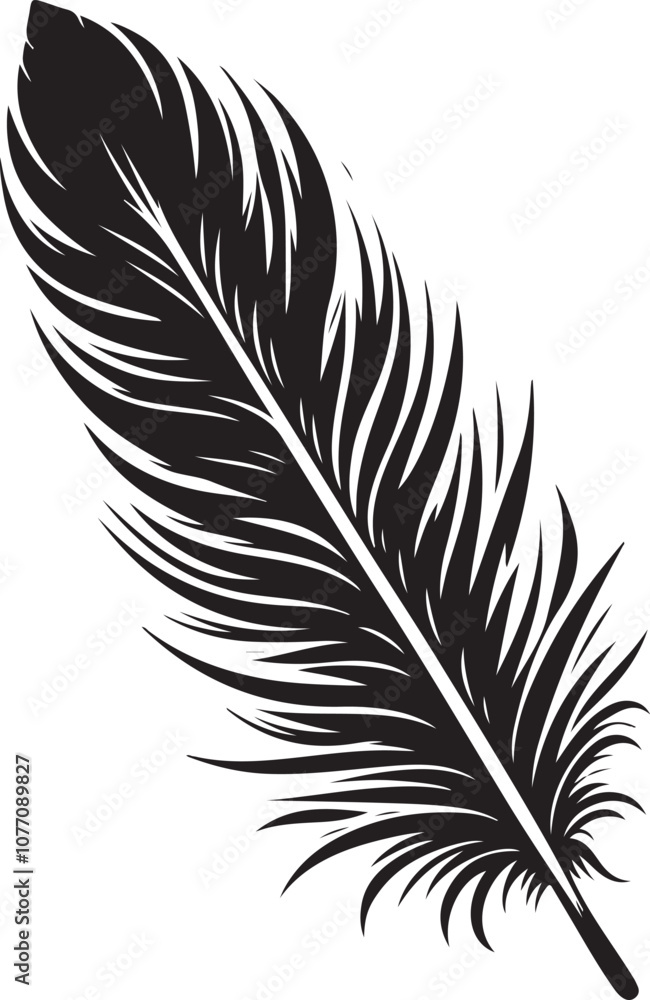 Obraz premium Feather Vector