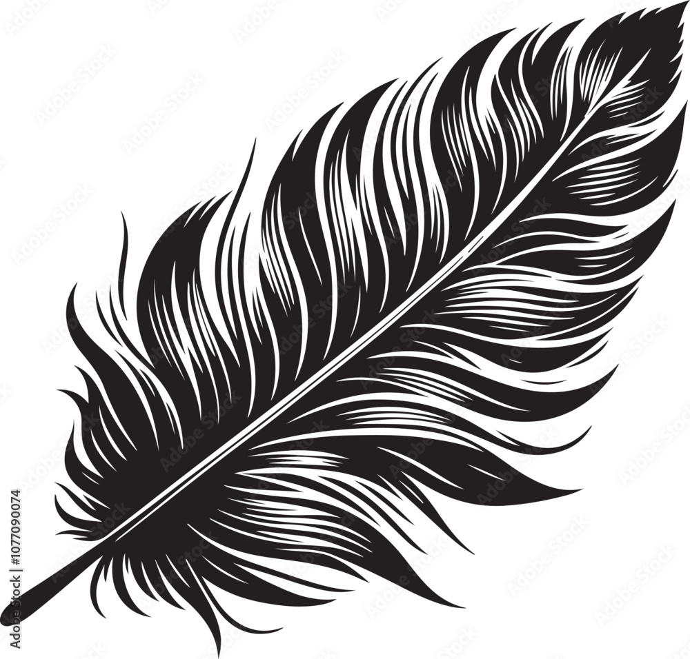 Obraz premium Feather Vector
