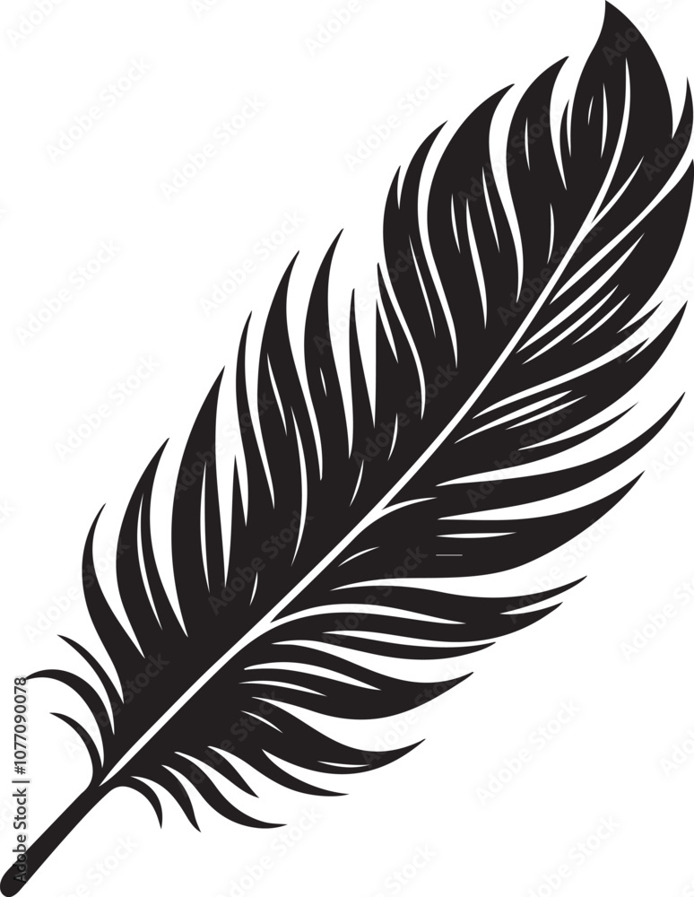 Obraz premium Feather Vector
