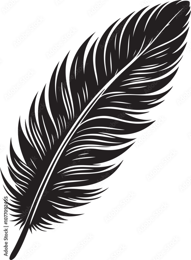 Obraz premium Feather Vector