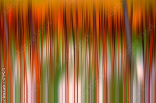 abstract colorful  blurred gold green autumn painted background