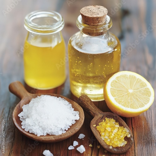 Fresh Lemon and Sea Salt Scrub photo