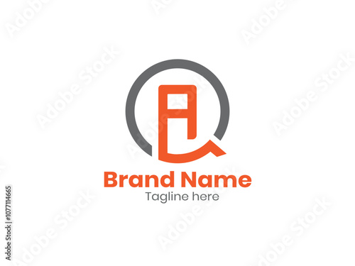 Letter QA monogram logo design AQ vector logo designs, QA logo, AQ letter