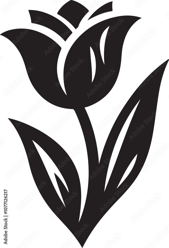 Obraz premium Tulip Vector, Tulip Vector Design