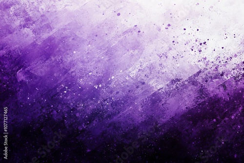 Abstract Purple and Black Fluid Art with Organic Marble Texture and Cosmic Vibes