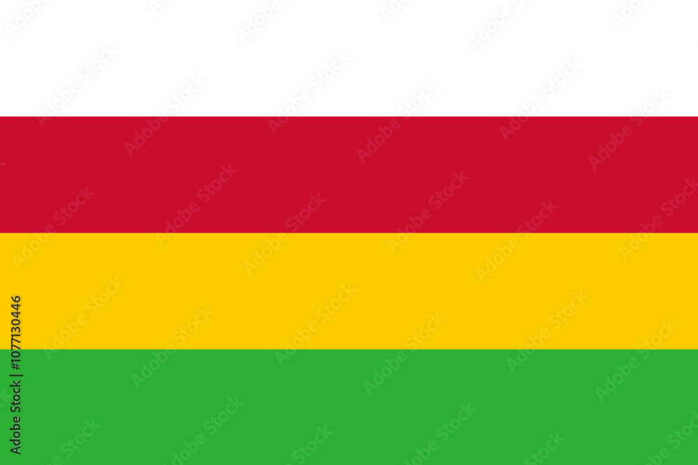 Fototapeta premium Flag of Dantumadiel Municipality (Friesland, Frisia or Fryslân province, Kingdom of the Netherlands, Holland)