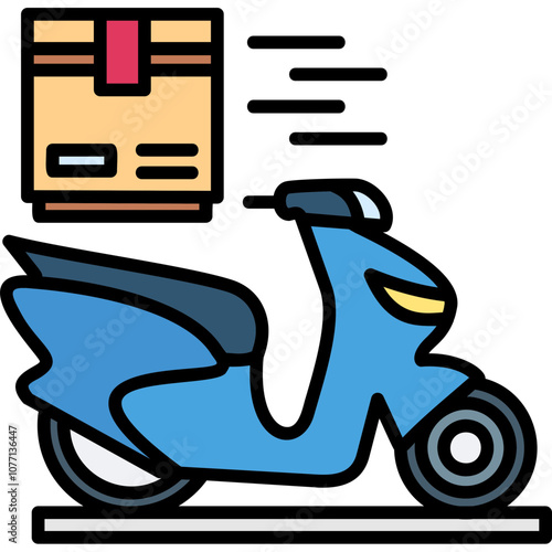 Delivery Bike icon