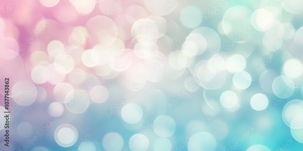 Fototapeta premium A soft blend of pastel colors creates a calming and ethereal backdrop for artistic projects