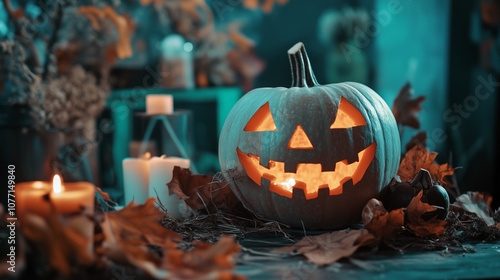Spooky pumpkin carvings