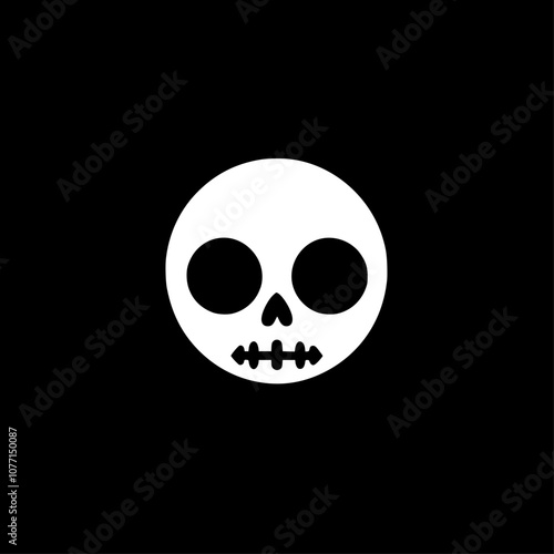 Skull - High Quality Vector Logo - Vector illustration ideal for T-shirt graphic