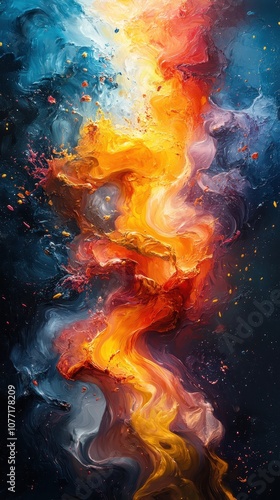 explosion background