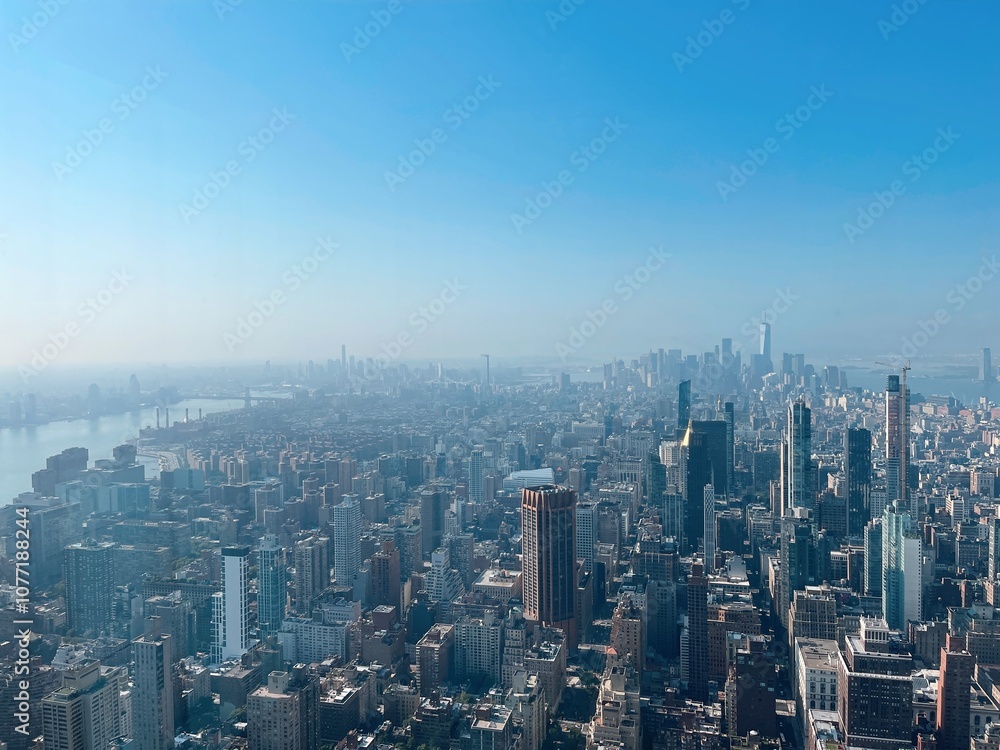 Obraz premium city skyline