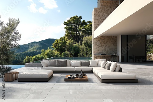 Modern design for outdoor living areas.