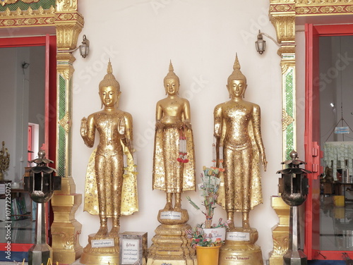 Wat Kaew Fah Chulamanee temple in Bangkok, Thailand.