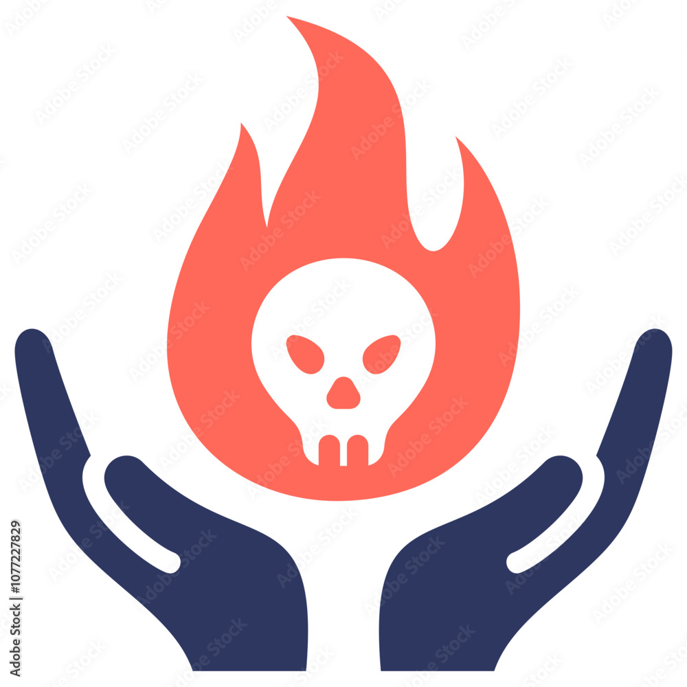 Naklejka premium Sacrifice Icon