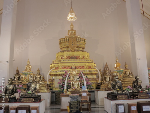 Wat Kaew Fah Chulamanee temple in Bangkok, Thailand.