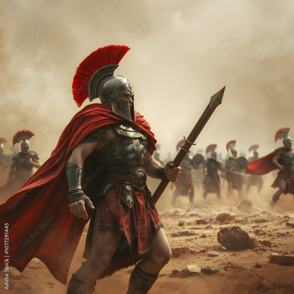 Obraz premium Spartan warrior 