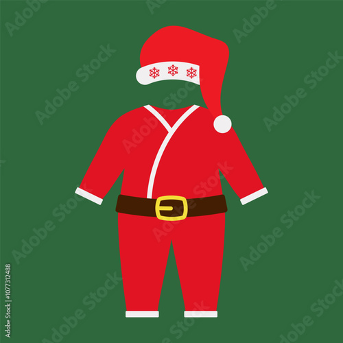 Cute Christmas Pajamas and Santa Outfits, Costume for Festive Celebrations