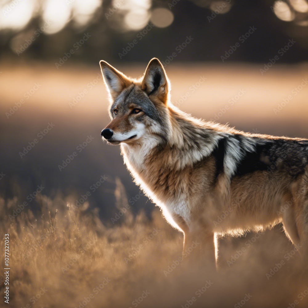 Fototapeta premium Coyote Closeup