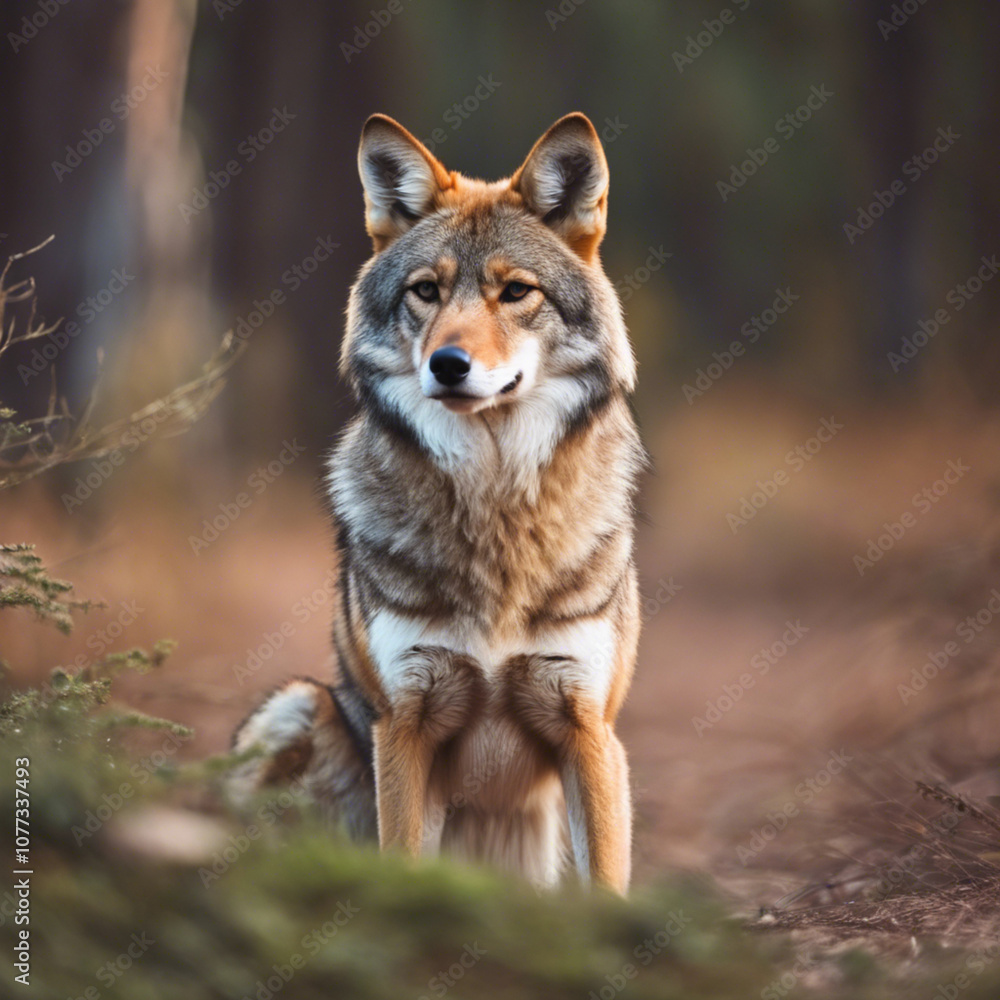 Obraz premium Coyote Closeup