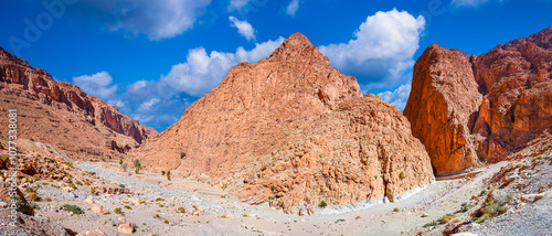 Todra Gorge, Morocco: Toudgha Gorge, a natural canyon in High Atlas Mountains near the town of Tinghir