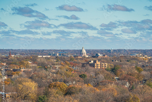 St. Paul capitol skyline view