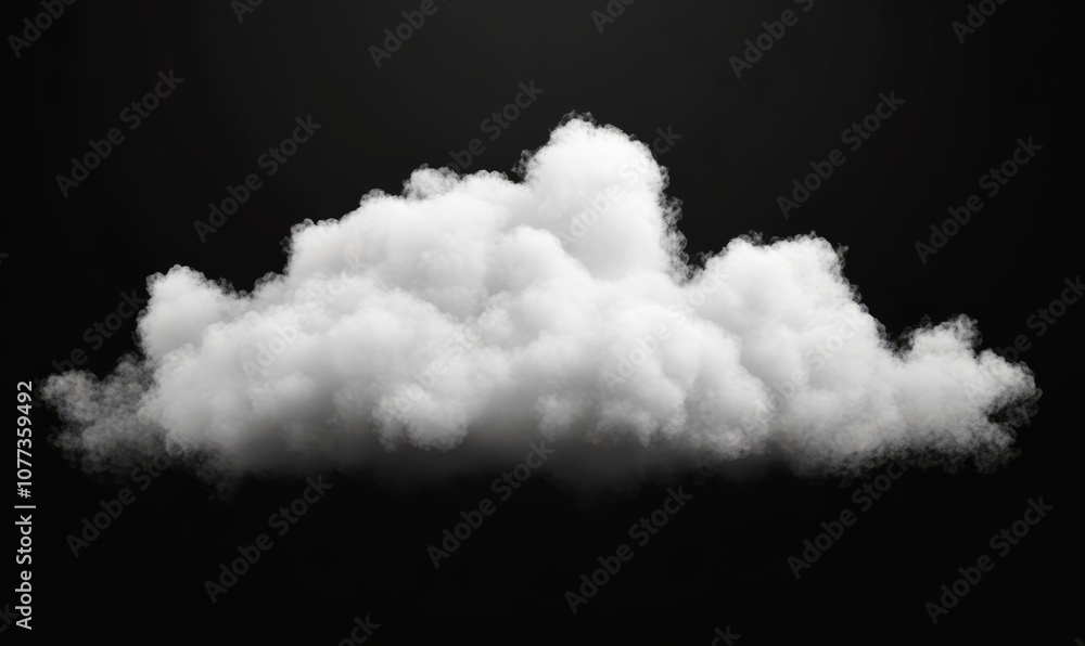 3d render of realistic white cloud isolated on transparent background 3d render of realistic white cloud isolated on transparent background