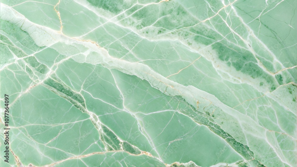 Pale green marble slab textured background with natural veining Pale green marble slab textured background with natural veining