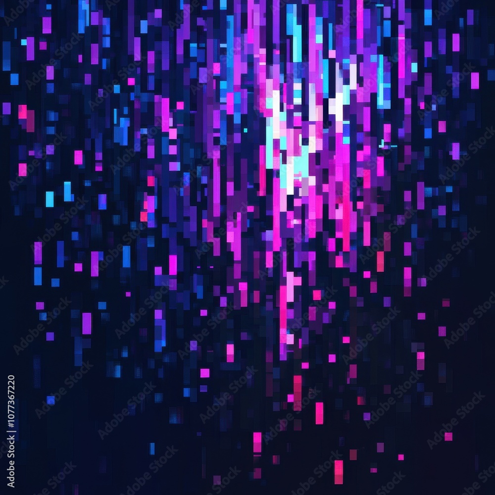 pixel art of abstract background